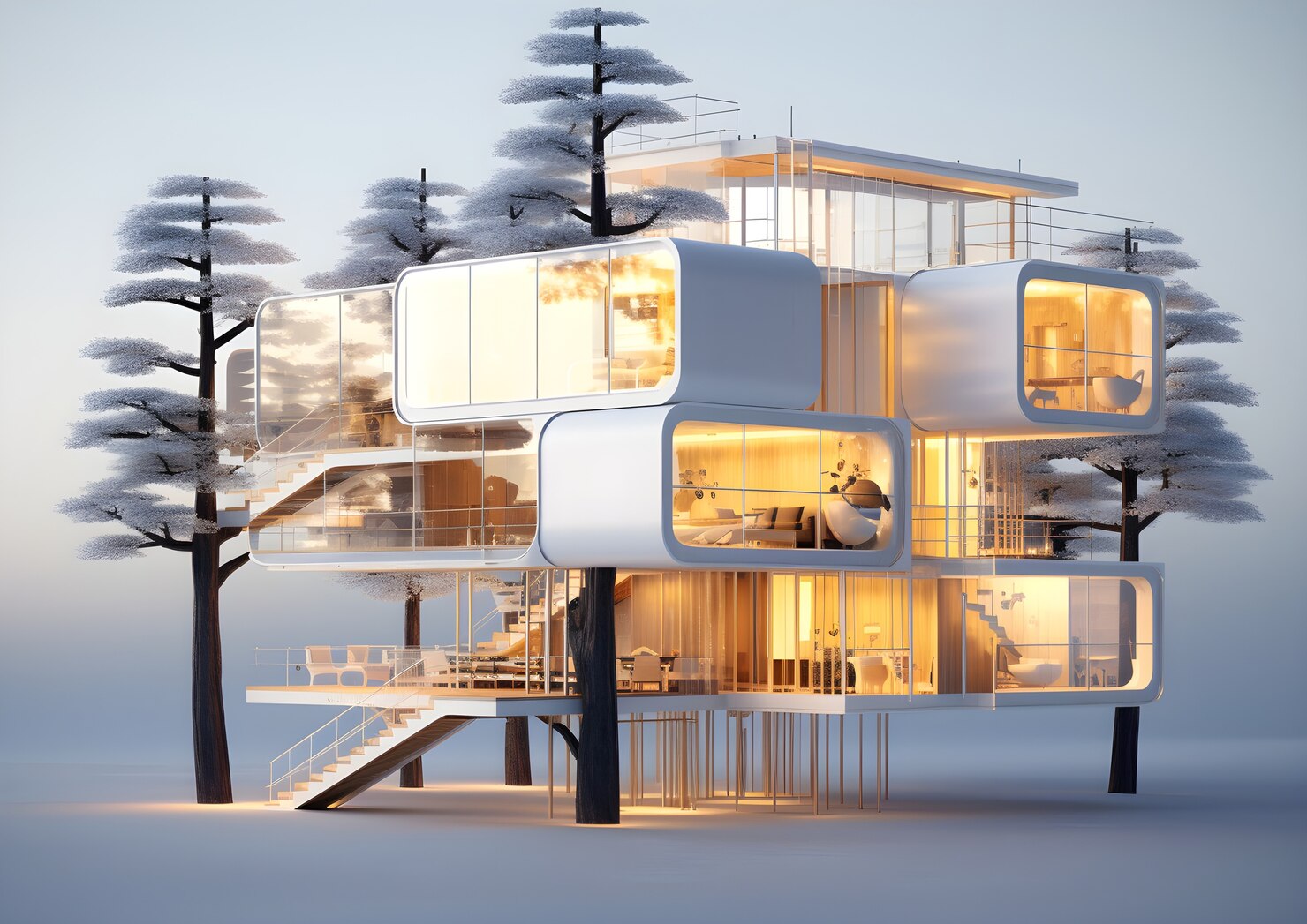 3D Max arkitektur visualisering